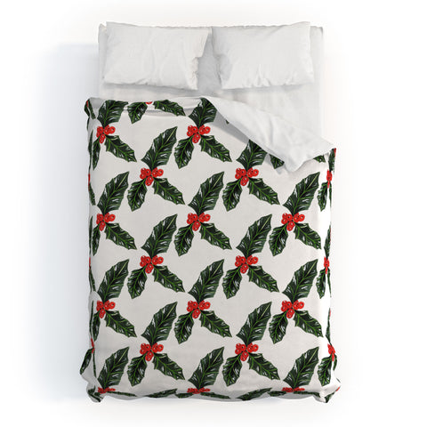 Gabriela Fuente Christmas Grace Duvet Cover