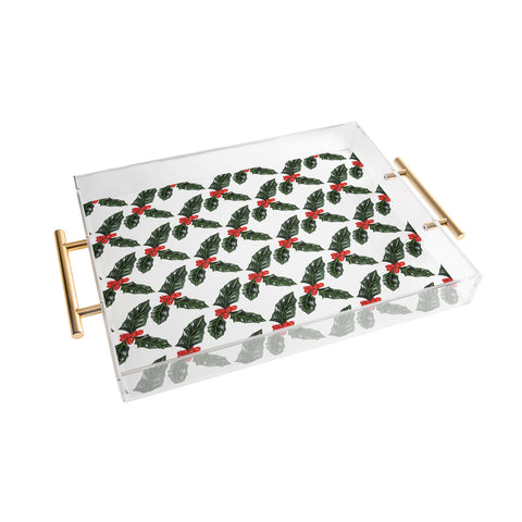 Gabriela Fuente Christmas Grace Acrylic Tray