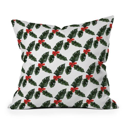 Gabriela Fuente Christmas Grace Outdoor Throw Pillow