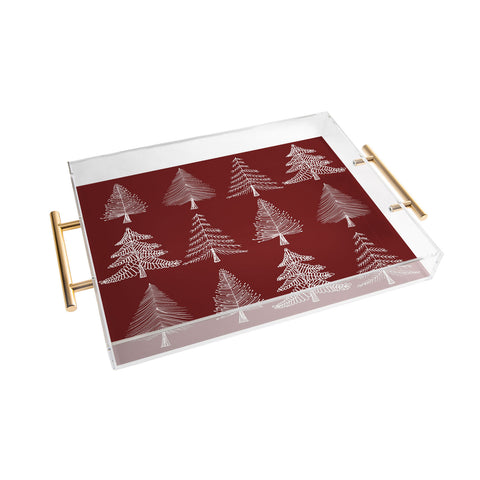 Gabriela Fuente Christmas Miracle Acrylic Tray