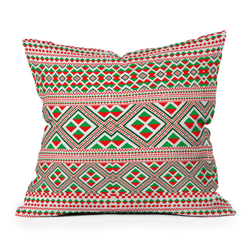 Gabriela Fuente Christmas Outdoor Throw Pillow