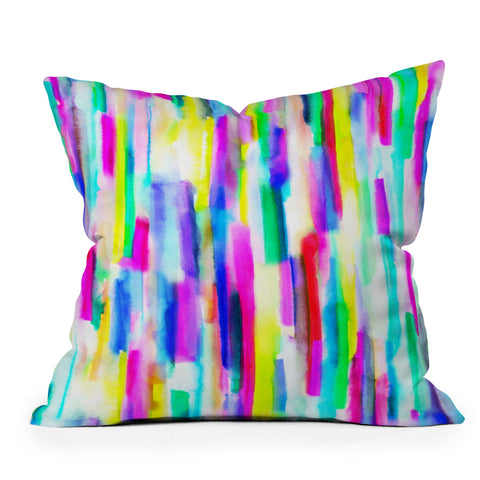 Gabriela Fuente Color flash Outdoor Throw Pillow