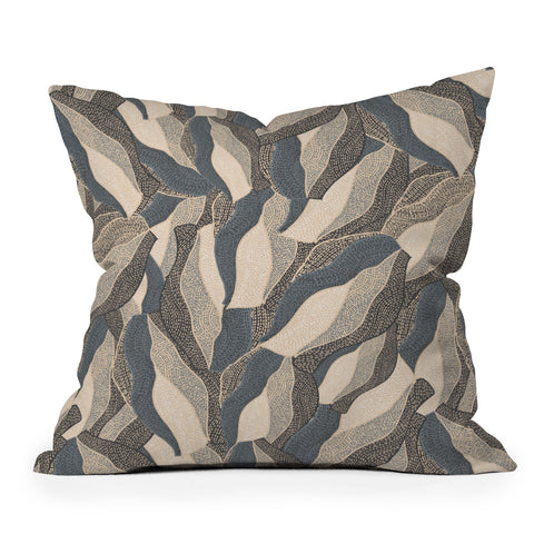 Gabriela Fuente Dark forest Outdoor Throw Pillow