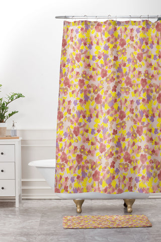 Gabriela Fuente Day Dreaming II Shower Curtain And Mat