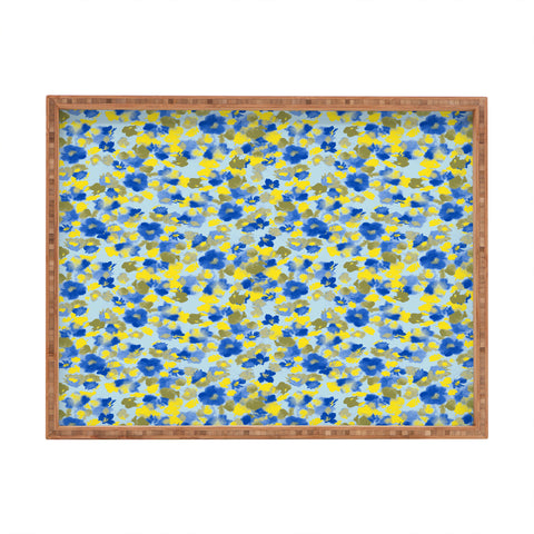 Gabriela Fuente Day Dreaming Watercolor Rectangular Tray