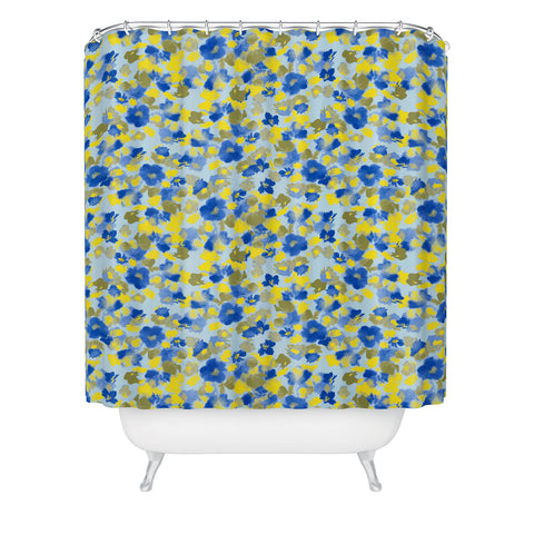 Gabriela Fuente Day Dreaming Watercolor Shower Curtain