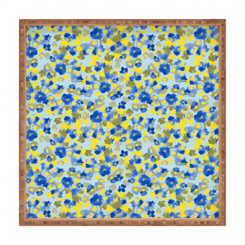 Gabriela Fuente Day Dreaming Watercolor Square Tray