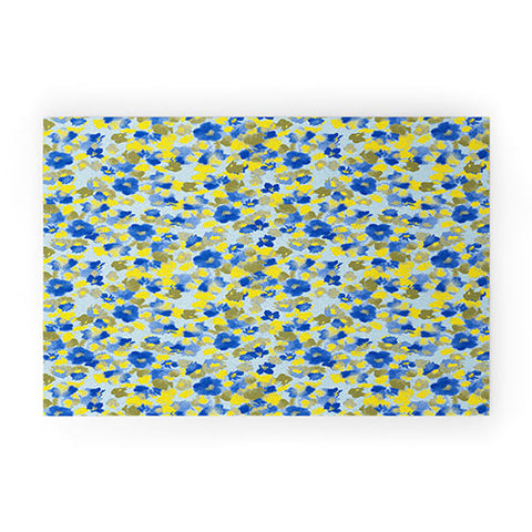 Gabriela Fuente Day Dreaming Watercolor Welcome Mat