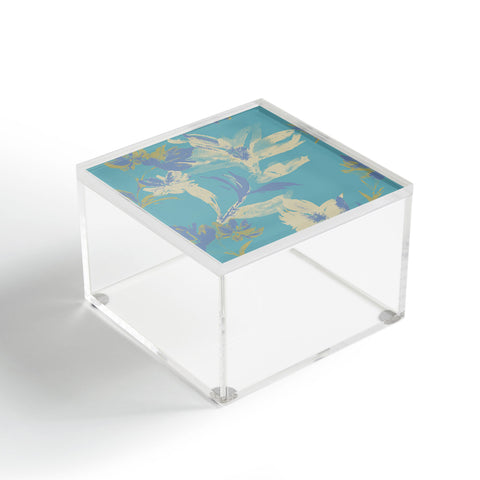 Gabriela Fuente Emma Floral Acrylic Box