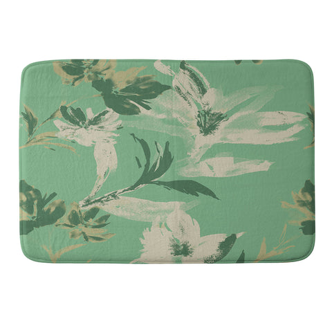 Gabriela Fuente Emma Green Memory Foam Bath Mat