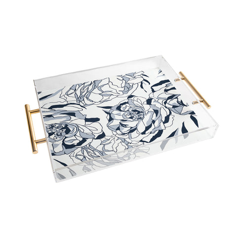 Gabriela Fuente Flor Acrylic Tray
