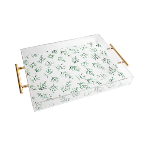 Gabriela Fuente Forest fest Acrylic Tray