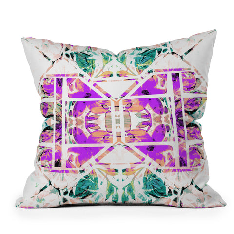 Gabriela Fuente geofloral Outdoor Throw Pillow