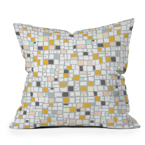 Gabriela Fuente geometry Outdoor Throw Pillow