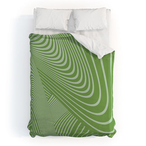 Gabriela Fuente Green Future Duvet Cover