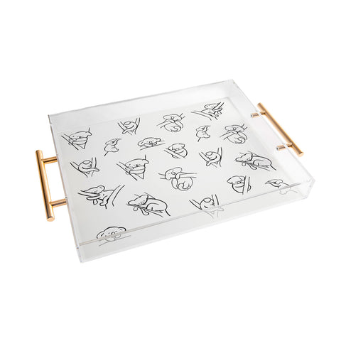 Gabriela Fuente Koala nap Acrylic Tray
