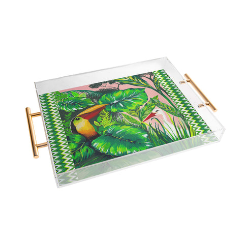 Gabriela Fuente Lost paradise Acrylic Tray