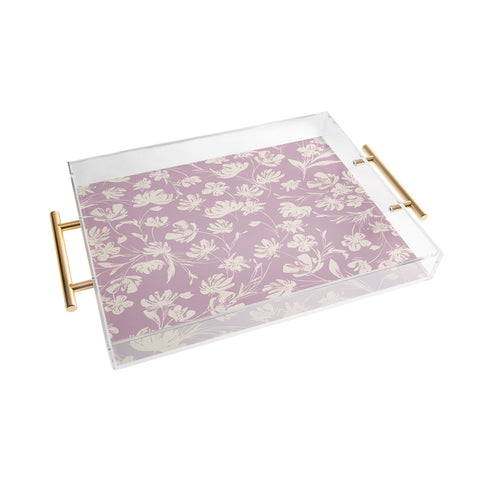 Gabriela Fuente Martine Lilac Acrylic Tray
