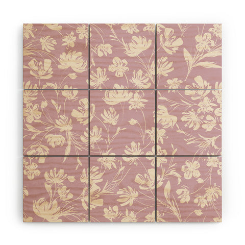 Gabriela Fuente Martine Lilac Wood Wall Mural