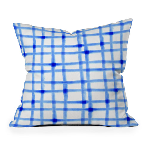 Gabriela Fuente Mykonos Outdoor Throw Pillow