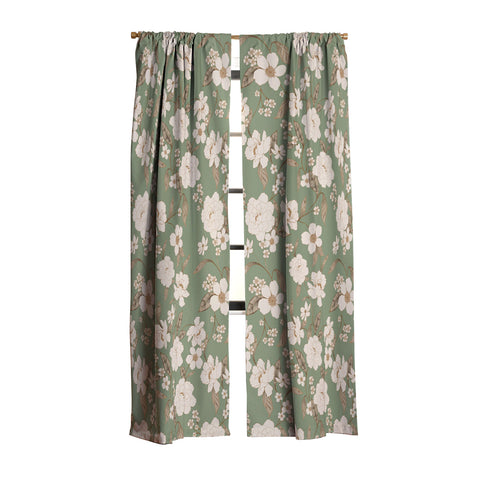 Gabriela Fuente Olive Floral Roberta Blackout Non Repeat