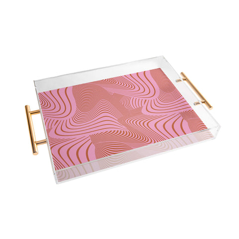 Gabriela Fuente Pink Future Acrylic Tray