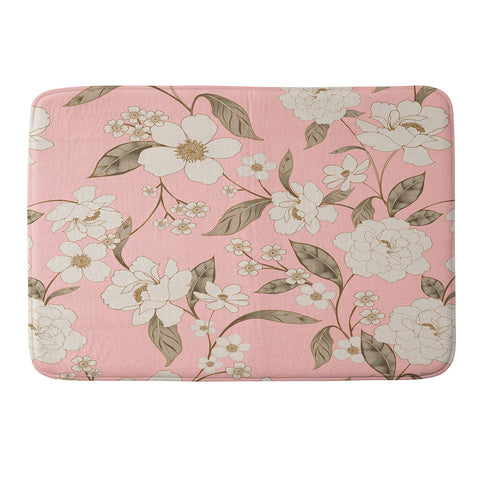Gabriela Fuente Roberta in Pink Memory Foam Bath Mat