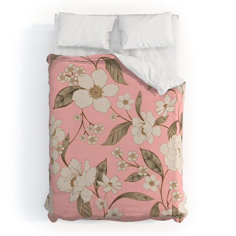 Gabriela Fuente Roberta in Pink Duvet Cover