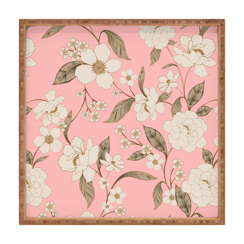 Gabriela Fuente Roberta in Pink Square Tray