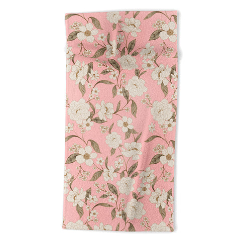 Gabriela Fuente Roberta in Pink Beach Towel