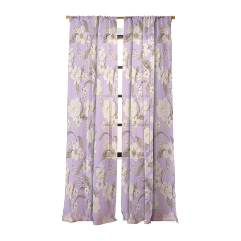 Gabriela Fuente Roberta lilac Sheer Non Repeat