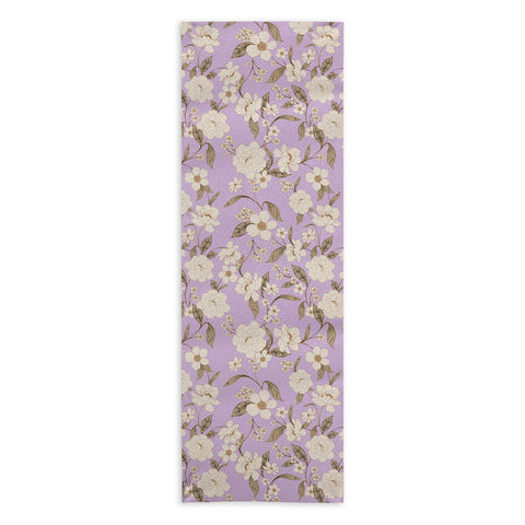 Gabriela Fuente Roberta lilac Yoga Towel