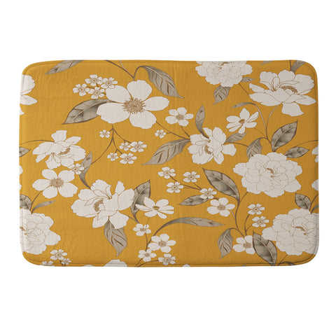Gabriela Fuente Roberta Sunflower Memory Foam Bath Mat