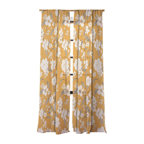 Gabriela Fuente Roberta Sunflower Sheer Non Repeat