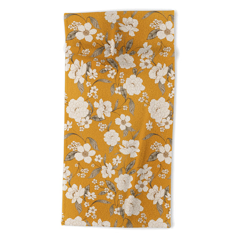 Gabriela Fuente Roberta Sunflower Beach Towel