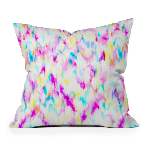 Gabriela Fuente Spring flow Outdoor Throw Pillow