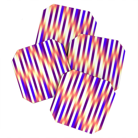 Gabriela Fuente Sunrise summer Coaster Set