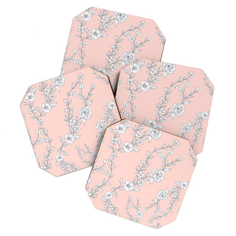 Gabriela Fuente The romantics Coaster Set