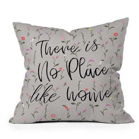 Gabriela Fuente there is no place like home Outdoor Throw Pillow