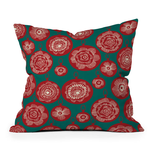 Gabriela Fuente Time 4 Christmas Outdoor Throw Pillow