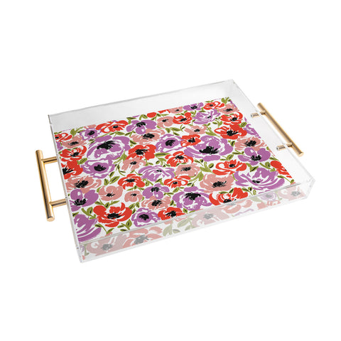 Gabriela Fuente Ultra Flora Acrylic Tray