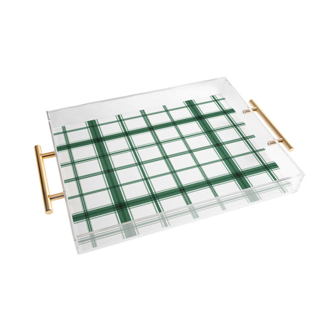Gabriela Fuente Winter Love Acrylic Tray