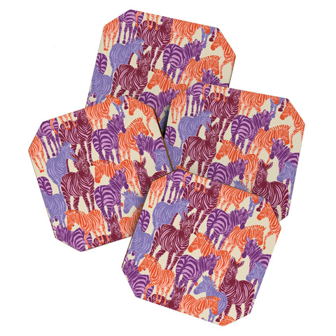 Gabriela Fuente Zebra Time Coaster Set