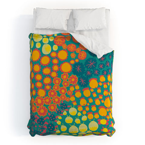 Gabriela Larios Alegra Bright Duvet Cover