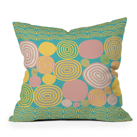 Gabriela Larios Candi 2 Outdoor Throw Pillow