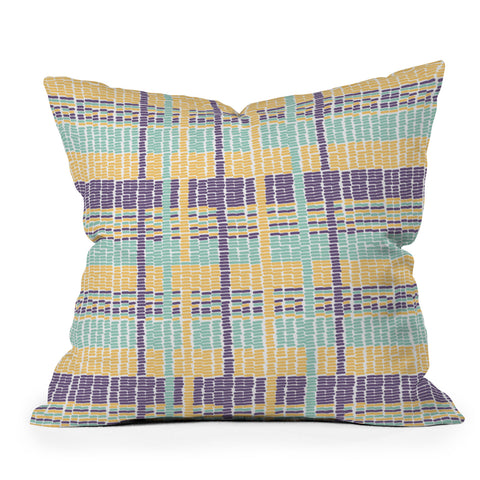 Gabriela Larios Knitted Outdoor Throw Pillow