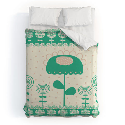 Gabriela Larios Main Garden 2 Duvet Cover