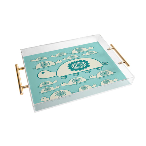 Gabriela Larios Tortugota Aqua Acrylic Tray