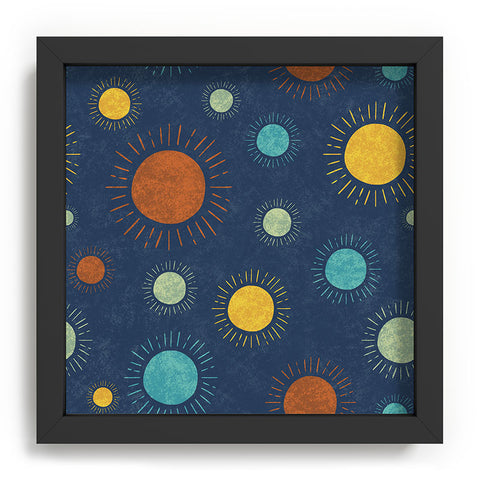 Gabriela Simon Blue Desert Sun Recessed Framing Square