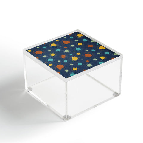 Gabriela Simon Blue Desert Sun Acrylic Box